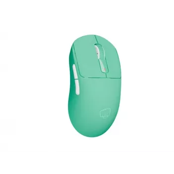 Belaidė pelė Fury Tanto T4 Mint Green – reguliuojamas DPI, USB imtuvas, ergonomiškas dizainas