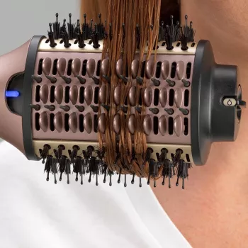 BaByliss AS95E Air Power Volume karšto oro šepetys Champagne 1000 W
