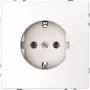 Merten MEG2301-6035. Produktfarbe: Weiß, Material: Thermoplast. Eingangsspannung: 250 V, Stromstärke (maximal): 16 A. Anzahl enthaltener Produkte: 1 S