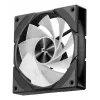 Korpusas DeepCool CG580 4F Midi Tower — ATX/MicroATX/ITX, grūdintas stiklas, 3×120 mm + 1×120 mm ventiliatoriai, 2×3.5 colio ir 2×2.5 colio diskų vietos, USB-A×2 USB-C×1, juodas