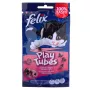 Sausas kačių skanėstas Felix Play Tubes Turkey & Ham 50 g