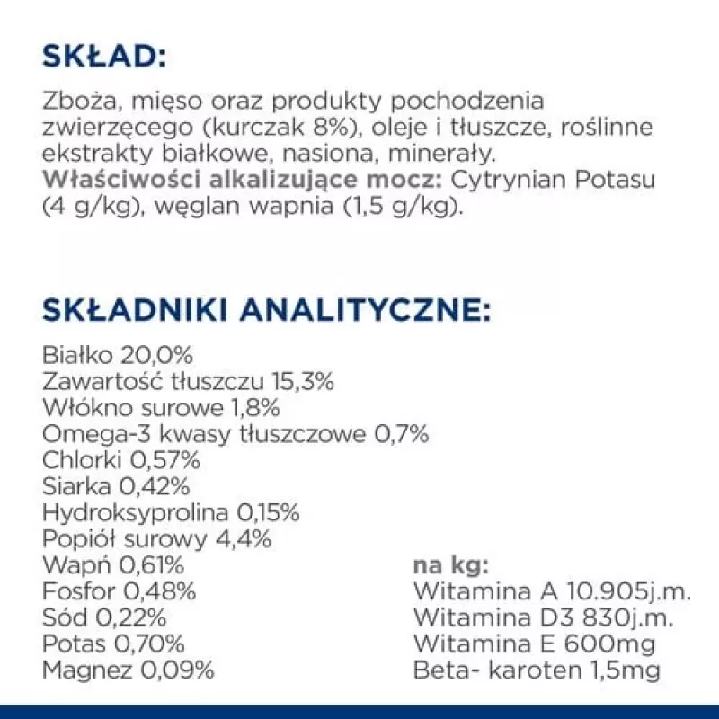 HILL'S PRESCRIPTION DIET Canine c/d Multicare sausas šunų maistas su vištiena 12 kg