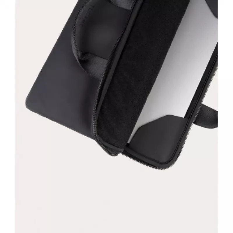 TUCANO GOMMO Slim Laptoptasche für Notebook 15.6 Zoll MacBook Pro 16 schwarz - Die Gommo-Taschen- und Accessoires-Linie besteht aus einem Material - w