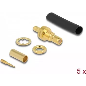 SMB kištukas (jack) užspaudimui RG-174 / RG-316 DeLOCK 90041