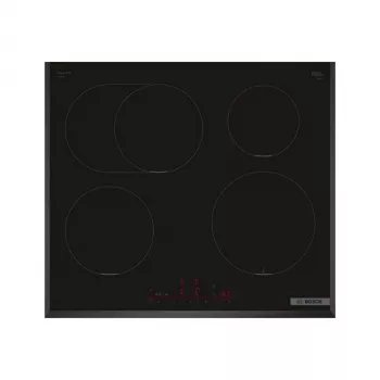 Indukcinė kaitlentė Bosch PIF651HC1E, 60 cm, 4 zonos, liečiamasis valdymas, juoda, 7400 W