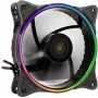 Ventiliatorius Inter-Tech 88885552 kompiuterio aušinimo sistema 12 cm juodas