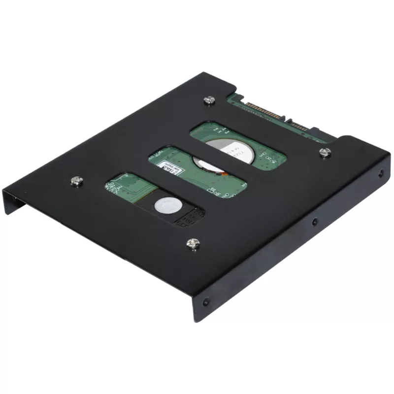 Tvirtinimo rėmelis ultron vidinis 1x2.5 colio SSD/HDD Metal black (377213)