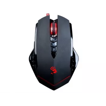 Žaidimų pelė A4Tech Bloody V8m — 3200 DPI, 8 mygtukai, V-Track optinis, USB Type-A, juoda