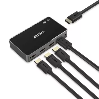 UNITEK V1109A HDMI vaizdo skirstytuvas 4x HDMI 4K 1.4b