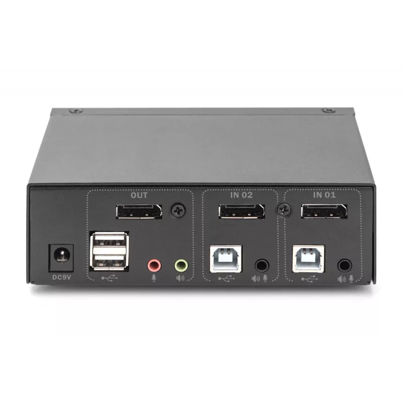 KVM jungiklis, 2x1, DisplayPort, 4K@60Hz, DS-12851