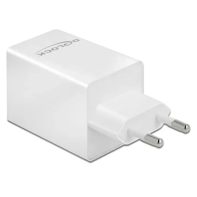 Kroviklis DeLOCK USB GaN įkroviklis USB Type-C PD 3.0 ir USB Type-A 48 W