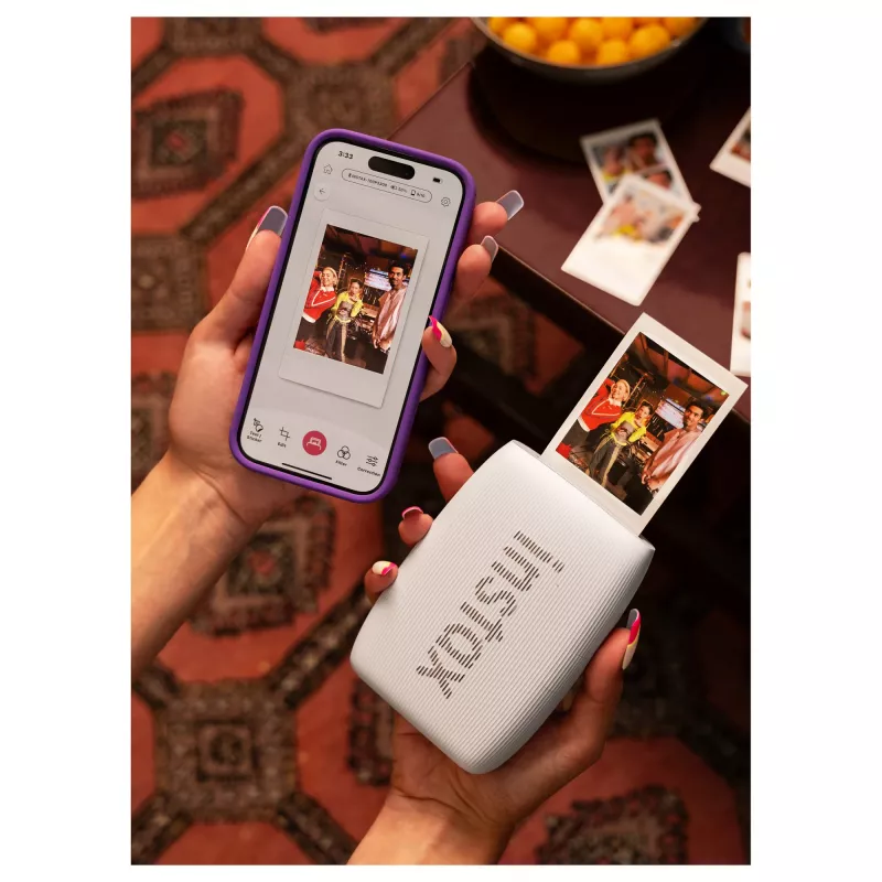 Fotospausdintuvas Fujifilm Instax Mini Link 3 White belaidis nešiojamas momentinis spausdintuvas išmaniesiems telefonams