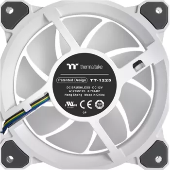 Thermaltake Riing Quad 12 ARGB korpuso ventiliatorius 120mm baltas
