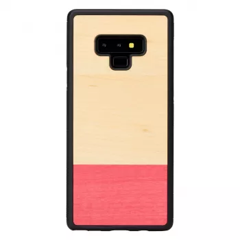 Apsauginis dėklas iš medžio ir polikarbonato Samsung Galaxy Note 9 (N960) – juodas, mišrus raštas