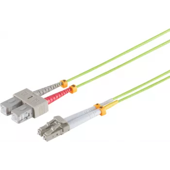 ShiverPeaks LWL-Duplex Patchkabel LC/SC 50/125µ OM5 1,0m