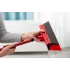 Grindų šluota VILEDA 143703 su koto, technopolimeras, minkšti/kieti šereliai, vidaus patalpoms, 130 cm, raudona