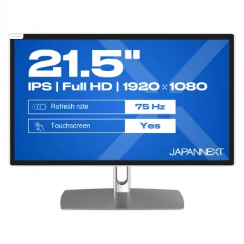 JAPANNEXT JN-IPS2152FHDR-C65W-FLD-T 54,6 cm (21,5 inch) Full HD liečiamasis monitorius, IPS, 8 ms, 75 Hz, AMD FreeSync, HDMI, USB-C 65W