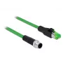 Tinklo kabelis DeLOCK 85438 RJ45 Ethernet Cat6 2m Juodas