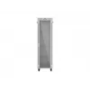 19 colių 42U LANBERG stovimas serverio stovas 600×600 mm pilkas su stiklinėmis durelėmis ir LCD (Flat Pack)