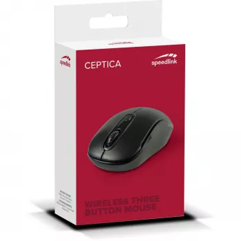 Pelė SPEEDLINK SL-630013-BKBK RF belaidė, ambidekstrinė