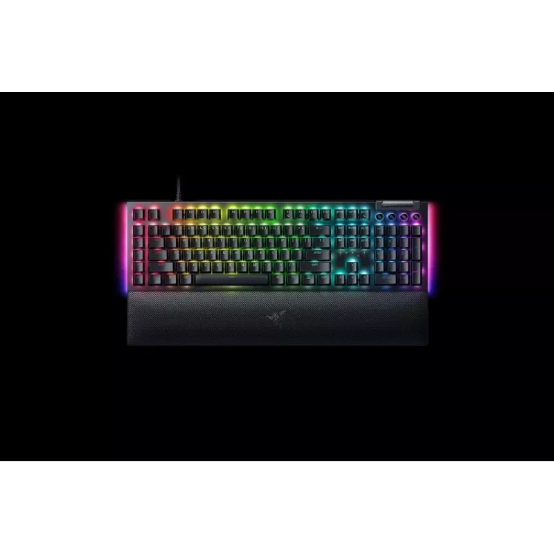 Razer BlackWidow V4 RZ03-04691800-R3M1 klaviatūra žaidimams USB QWERTY JAV anglų juoda