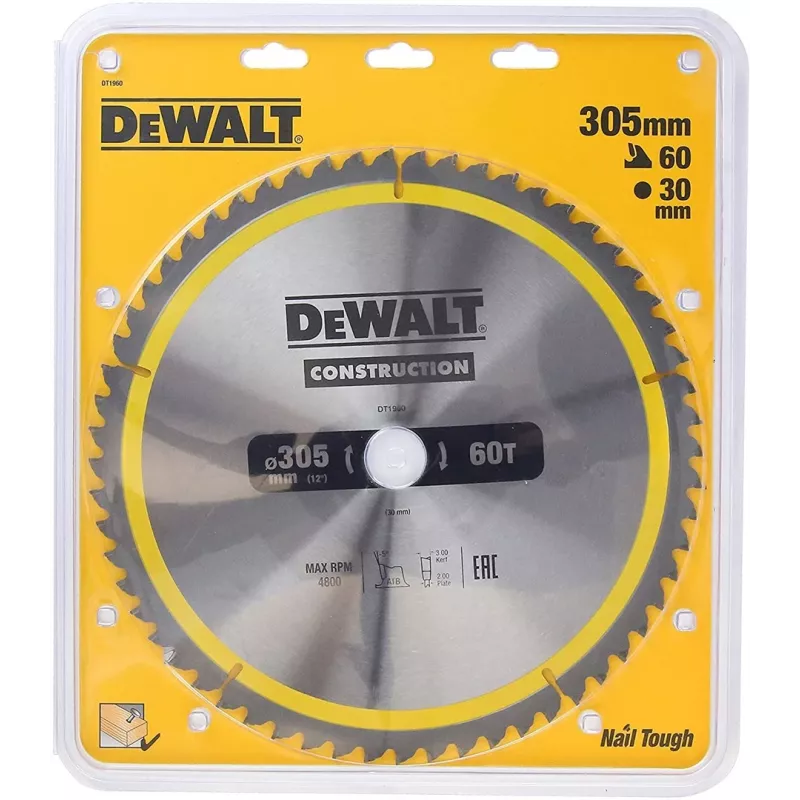 Pjūklo diskas metalui DeWALT DT1960-QZ