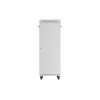 19 colių 32U LANBERG stovimas serverio spintos korpusas 600×800 mm pilkas su stiklinėmis durelėmis ir LCD (Flat Pack)