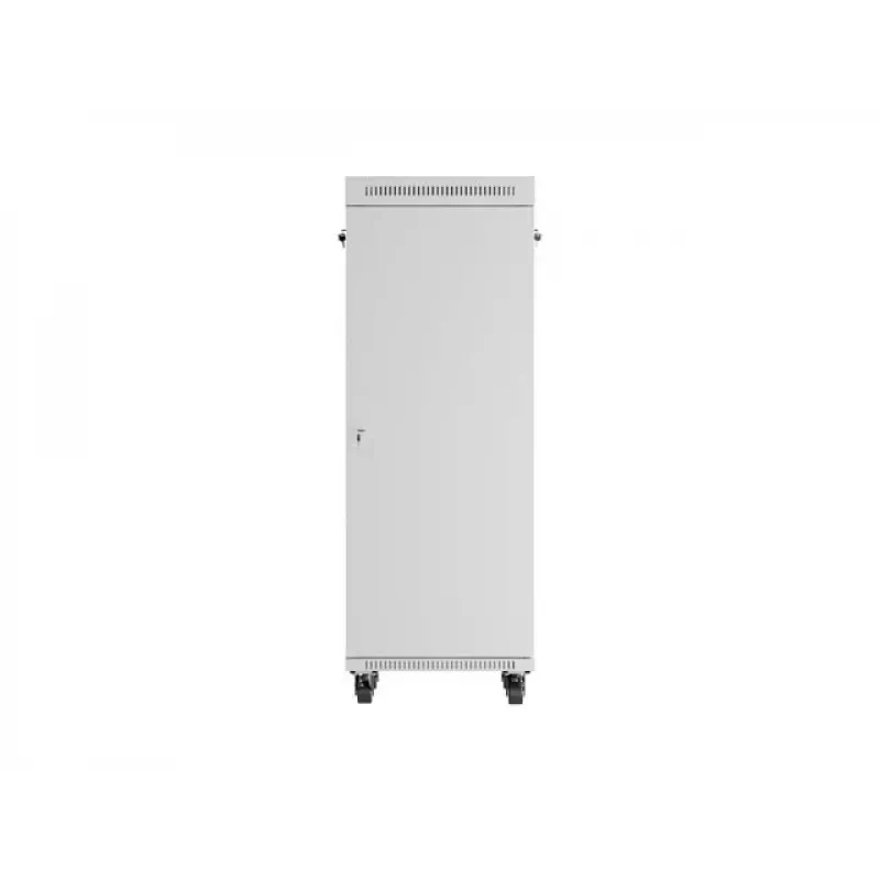 19 colių 32U LANBERG stovimas serverio spintos korpusas 600×800 mm pilkas su stiklinėmis durelėmis ir LCD (Flat Pack)