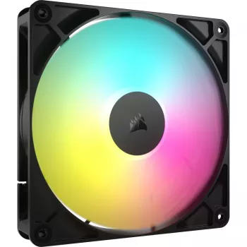 Ventiliatorius Corsair RS140 ARGB 14 cm juodas 330-1700 RPM