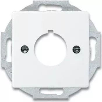 Busch-Jaeger 2533-84. Produktfarbe: Weiß, Material: Metall, Kunststoff, Markenkompatibilität: Busch-Jaeger. Breite: 63 mm, Höhe: 63 mm (2CKA001724A425