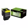 Lexmark 802XYE tonerio kasetė (80C2XYE), geltonoji, 4 000 psl.