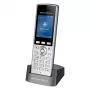 Grandstream Networks WP822 belaidis IP telefonas juodas, sidabrinis 2 linijos LCD Wi-Fi