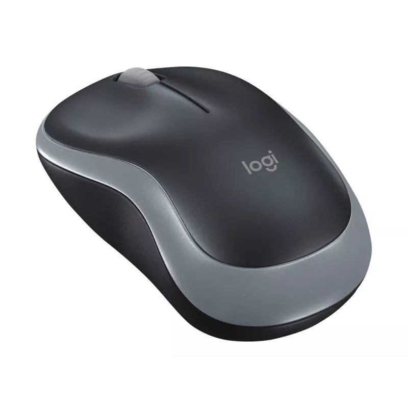 Logitech M185 Belaidė optinė pelė ambidekstrinė pilka 910-002238