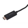 SAVIO vaizdo kabelio adapteris DisplayPort į HDMI Type A CL-56, 1,5 m, juodas