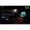 Rakto pakabuko žibintuvėlis Nitecore TIKI GITD pilkas – USB įkraunamas, 1 lm, 55 mm, 12 g, IP66