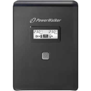 PowerWalker VI 2000 LCD 2 kVA 1200 W 2 AC išėjimai