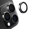 Torras Lensguard X00FX1568 fotoaparato objektyvo stiklas iPhone 16 Pro, grūdintas stiklas, 0,25 mm, 9H+, juodas