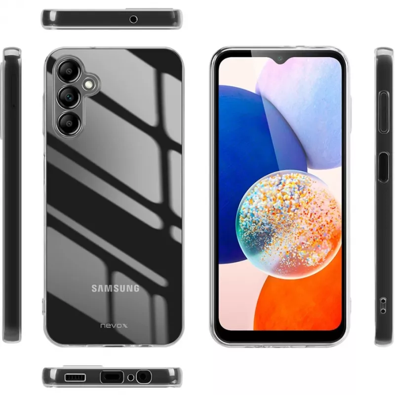 Dangtelis Nevox StyleShell Flex Samsung Galaxy A15 6,5 colio permatomas