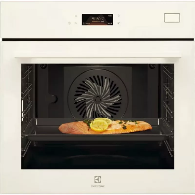 Įmontuojama orkaitė Electrolux LOB8S38V — 70 L, A++, garų valymas, teleskopiniai bėgeliai, LED ekranas