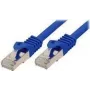 Tinklo kabelis ShiverPeaks BASIC-S Cat7 S/FTP (S-STP) mėlynas, 1 m, RJ-45, auksuoti kontaktai