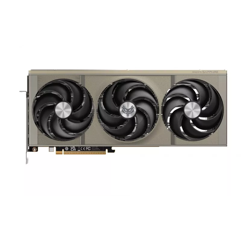 Sapphire vaizdo plokštė Radeon RX 9070 XT, 16 GB GDDR6, PCIe 5.0, 256 bitų, 330 W TDP