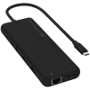 Kelių prievadų USB-C adapteris Satechi ST-P3D13K 13-in-1 su trigubo ekrano palaikymu