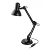 Stalinė lempa ESPERANZA AVIOR E27 12W LED, juoda, reguliuojamas aukštis, lanksti rankena, E27 lizdas