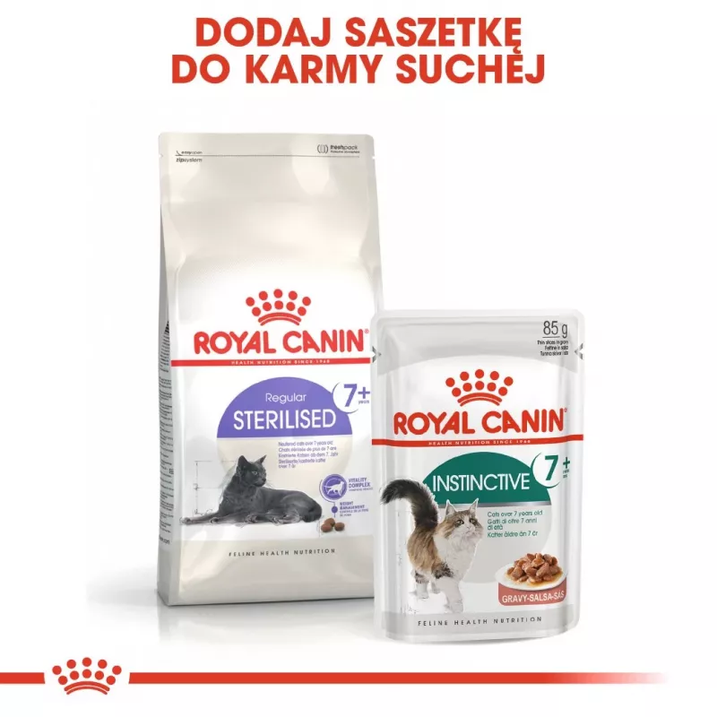 ROYAL CANIN Sterilised 7+ – sausas ėdalas katėms – 10 kg