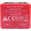 Shelly 1PM Mini Gen4 2 rinkinys – belaidė Wi-Fi relė su energijos matavimu, kompaktiškas modulis