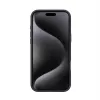 NEVOX StyleShell SHOCK (Juoda, iPhone 17 Pro Max, suderinama su MagSafe)