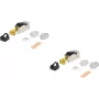 RJ45 Cat.8.1 tinklo jungtis ShiverPeaks BS08-45001-2 metalinis, lauke konfigūruojamas