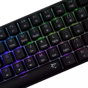 Mechaninė klaviatūra White Shark Shinobi-2 Blue Switch Juoda US išdėstymas