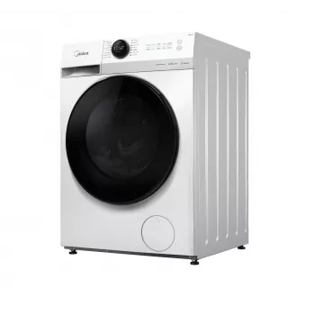 Skalbimo mašina Midea MF200W80WB/W-HR, pakrovimas iš priekio, 8 kg, 1400 aps./min., LCD, garai, 60 cm pločio