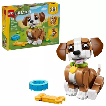 LEGO Creator 3in1 31382 Mieli gyvūnėliai: Žaismingas šuniukas